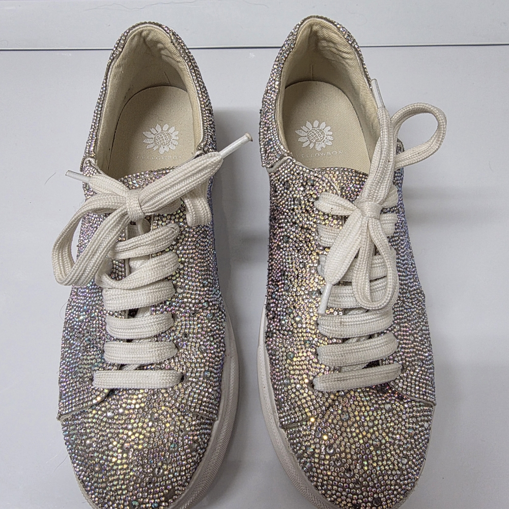 Yellow Box Glittering Multicolor Sneakers
